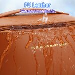 Makeup Bag Manufacturer - Fashion Custom Logo Double Zipper Waterproof Pu