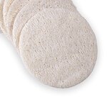 Loofah Pad Manufacturer - Customizable Sizes Compostable Biodegradable Round