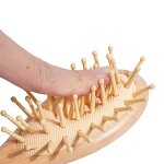 Baby Hair Care Set Manufacturer - Customizable Eco-friendly Wooden Comb with Logo