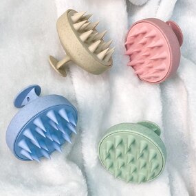 Shampoo Brush Manufacturer - Wholesale Ionic Wheat Straw & Waterproof Silicone