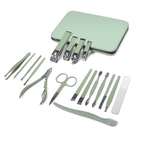 Manicure Set Manufacturer - 18-Piece Personal Care Stainless Steel
