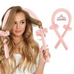 Heatless Hair Curler Manufacturer - Ribbon Headband Automatic Portable No Heat