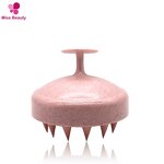 Scalp Massager Manufacturer - Ionic Handheld with Shampoo Brush Wheat Straw