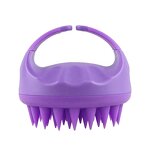 Scalp Massager Shampoo Brush Manufacturer - Customizable Ionic Silicone for Wet Dry