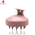 Scalp Massager Manufacturer - Ionic Handheld with Shampoo Brush Wheat Straw