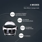 Head Massage Helmet - Vibrating Heat Compress Smart Eye Fatigue Relief Device