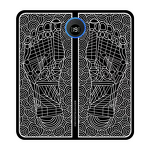 EMS Foot Massager Mat - Portable Electric Relax Feet Pad for Home Office Use