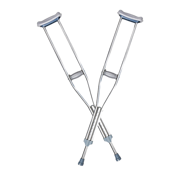 Medical Walking Canes - Height Adjustable Aluminum Underarm Elbow Crutches