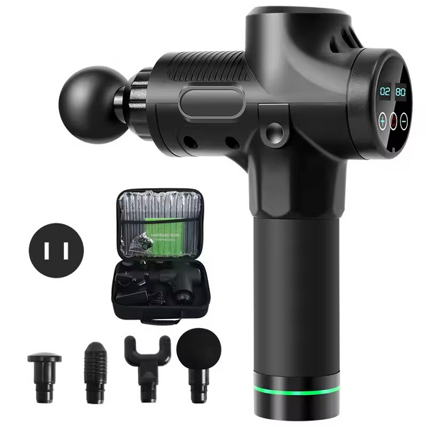 Massage Gun - 2025 LCD Touch Screen Gym Fitness Facial Body Deep Tissue Relax
