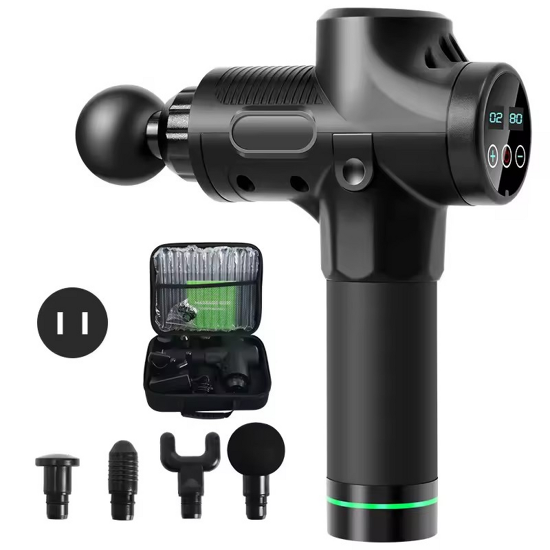 Massage Gun - 2025 LCD Touch Screen Gym Fitness Facial Body Deep Tissue Relax