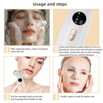 Cold Hot Neck Device - 7-color Light Microcurrent Vibration Facial Toning Massager