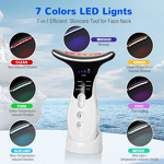 7 in 1 Facial Massager - 2025 New Hot Cold Face Neck Lifting Beauty Device