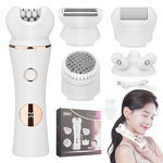 5 in 1 Women Epilator - IPX6 Waterproof Body Hair Removal Callus Remover