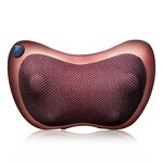 Neck Shoulder Massage Pillow - Factory Infrared Heating Electric Car Rolling Head Back
