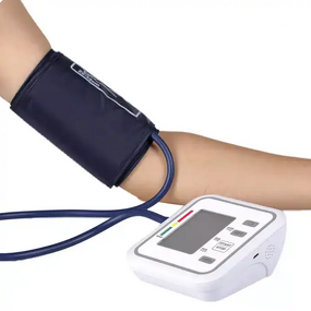 Digital Blood Pressure Monitor - Automatic Arm LCD Display BP Gauge Meter Machine