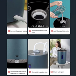 Mini Hydrogen Inhaler - 100-225ml Portable H2 Water Generator Therapy Machine