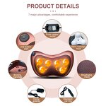 Cervical Neck Massager Pillow - Hot Sale Infrared Heat Shiatsu Car Home Head Back