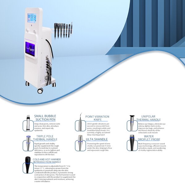 Hydro Dermabrasion Facial Machine - Multi-function Skin Firming Cleansing Lifting Tool