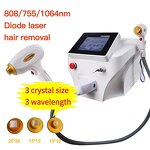 3-in-1 Diode Laser Machine - 755/808/1064nm Hair Tattoo Removal UK/US/EU/IT