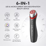 RF EMS Beauty Machine - 2025 New Portable Handheld Face Lifting 5 Colors Device
