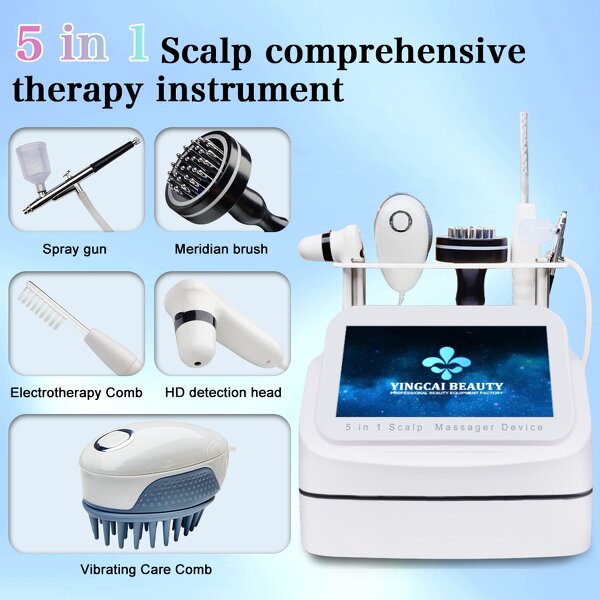 Five-in-ONE Scalp Care Instrument - Factory Price Hair Follicle and Skin Analyzer