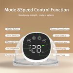 Wearable Breast Pump - Portable Hands-Free Low Noise ABS Food Grade Baby Care