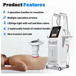 4 In 1 Vela RF System - Vacuum Cellulite Rolling Fat Removal inner ball roller