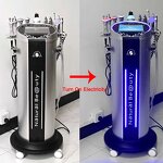 9 in 1 Facial Care Machine - Second Generation Silver Brown Aqua Skin Dermabrasion