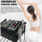 EMS Sculpting Machine - Multifunctional 448Khz RF Physiotherapy US Plug Slimming