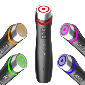 Ager Booster Pro 6-in-1 Wand - Multifunction Skin Therapy LED US ZA CN Plugs