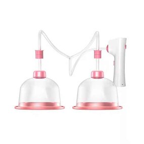 Electric Vacuum Cupping Device - Portable Home Use Breast Massage Enlargement Tool