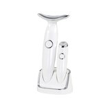 U-Shape EMS Beauty Device - Home Use Micro-current Wrinkle Remover LED Face Neck