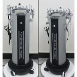 9 in 1 Facial Care Machine - Second Generation Silver Brown Aqua Skin Dermabrasion