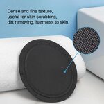 Natural Rubber Exfoliator - Dead Skin Removal Back Soothing Shower Scrub Pad