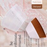 55# Magic Foundation Brush - Popular Flat Top Kabuki Blending Brush with Cover