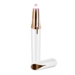 Electric Eyebrow Razor - Private LOGO Rechargeable Stainless Steel Trimmer with Light