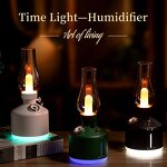 Air Humidifier Vintage Lamp - Home Skin Moisturizing Camping Atmosphere Light