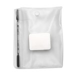 Stainless Steel Makeup Palette - Easy Washing Cosmetic Mixing Tool with Spatula