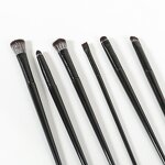 6 Pieces Eye Makeup Brush Set - Multi-function Eyeshadow Lip Gloss Eyebrow Tool