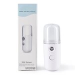 Mini Face Mist Spray - Portable USB Rechargeable Skin Moisturizing Tool