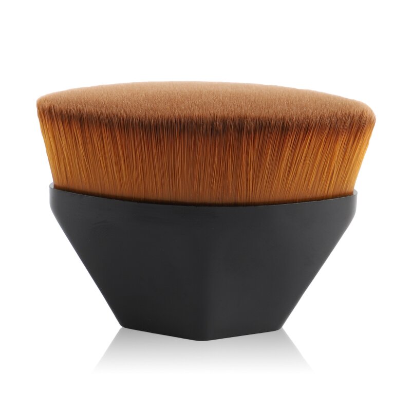 55# Magic Foundation Brush - Popular Flat Top Kabuki Blending Brush with Cover