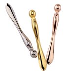 Mini Metal Eye Cream Spoon - 3 Colors Reusable Zinc Alloy Makeup Spatula Stick