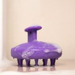 Soft Silicone Scalp Comb - Wet Use Hair Washing Daily Scalp Relaxing Brush