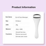 Stainless Steel Eye Roller - Mini Eye Cream Partner Wrinkle Removal Cooling Tool