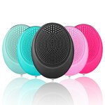 Electric Facial Cleansing Brush - Cute Egg Shape Silicone Pore Cleaning Travel Tool