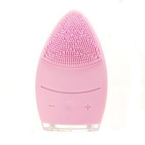 Facial Cleansing Brush - USB Rechargeable Silicone Waterproof Face Massage Tool