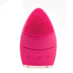 Facial Cleansing Brush - USB Rechargeable Silicone Waterproof Face Massage Tool