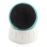 Round Baby Shower Brush - Big Soft Synthetic Hair Harmless Bath Cleansing Tool