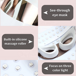 LED Facial Therapy Mask - 2021 3 Color Photonics Skin Rejuvenation Beauty Shield