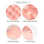 Silicone Scalp Massage Brush - Low Price Pink Shampoo Hair Growth Treatment